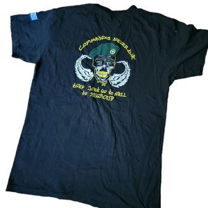 Mens Black Survivors Cold Weather Crew Neck Milita, 00303‎